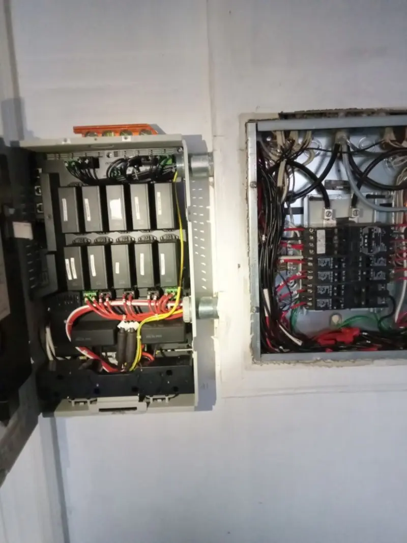 Electrical panel upgrade completed for Indoor Lighting Installation in Carlisle